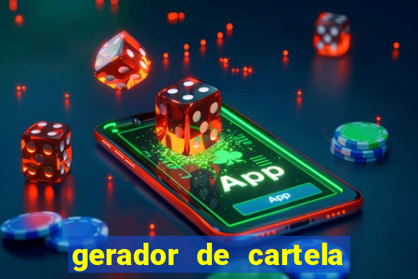 gerador de cartela de bingo